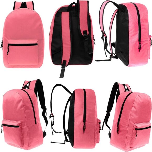 NWT Classic Backpack in Pink - 17" - Picture 10 of 11